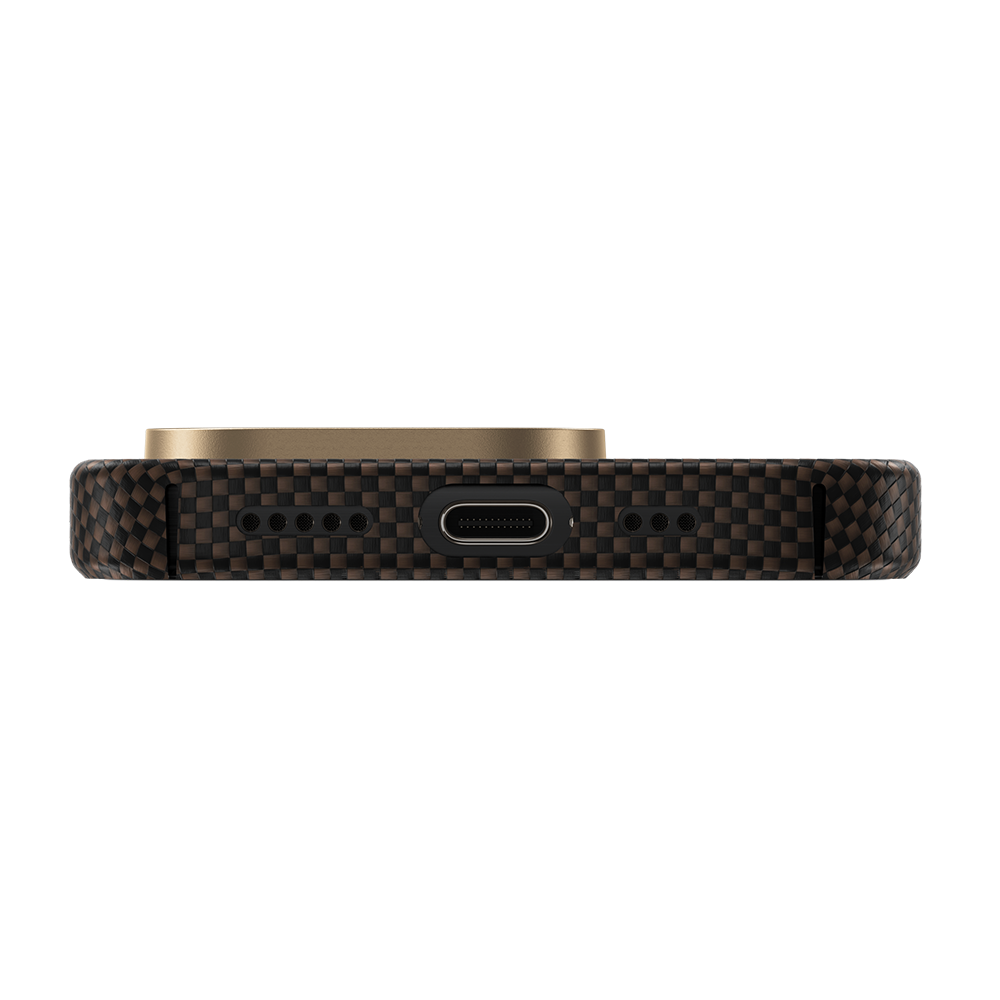 Benks ArmorTint Case built with Kevlar® for iPhone 16 Pro Max - Gold