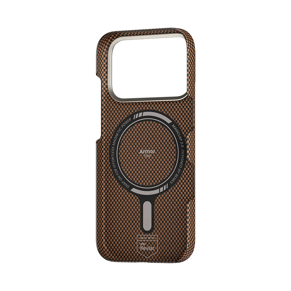 Benks ArmorTint Case built with Kevlar® for iPhone 17 Pro / Pro Max / Air - Gold #color_gold