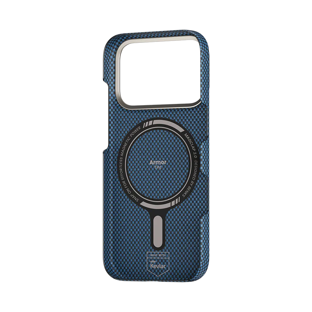 Benks ArmorTint Case built with Kevlar® for iPhone 17 Pro / Pro Max / Air - Blue