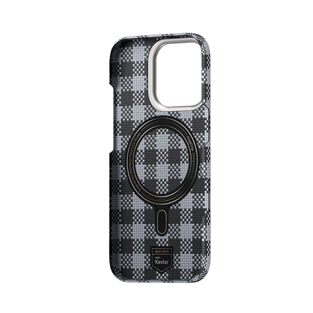 Benks ArmorVichy Case built with Kevlar® for iPhone 16 Pro Max - Black #pattern_black