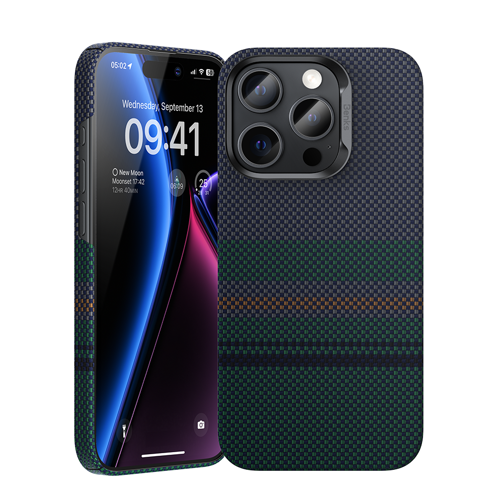 غلاف بنكس أورا ArmorAir مصنوع من كيفلار® لآيفون 15 برو ماكس