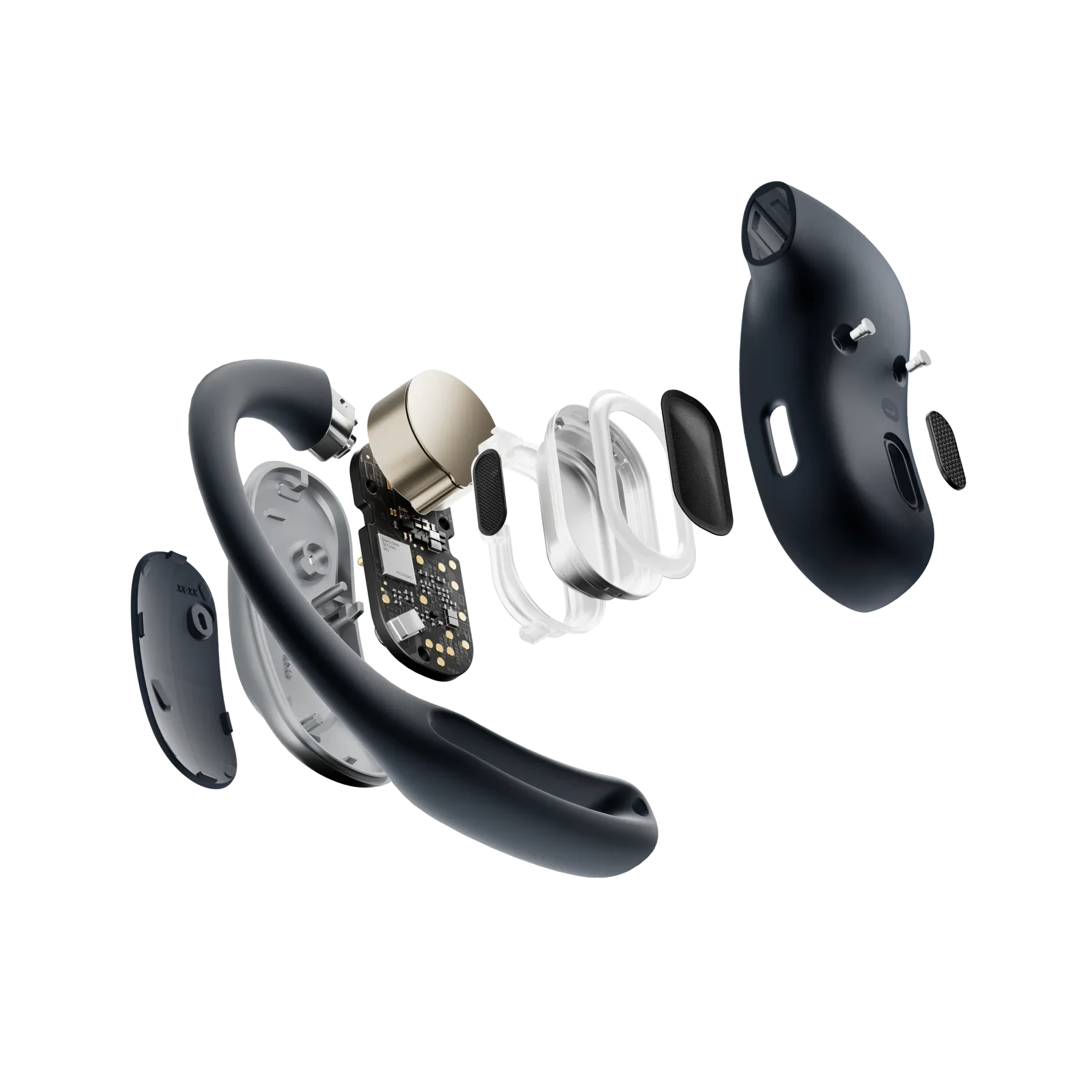 SHOKZ OpenFit Air Wireless Bluetooth Earphones - Black