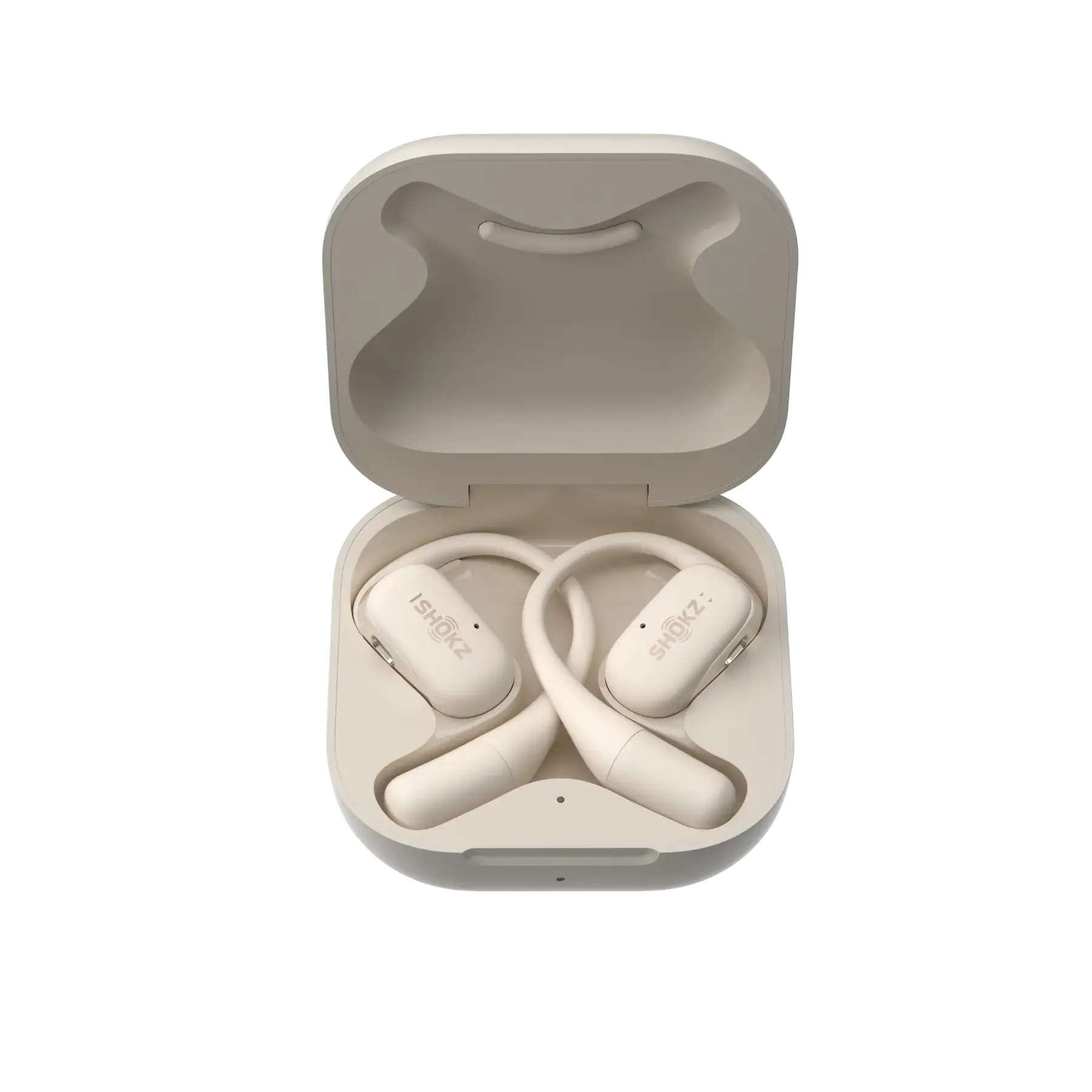 SHOKZ OpenFit Open-Ear Headphones - White