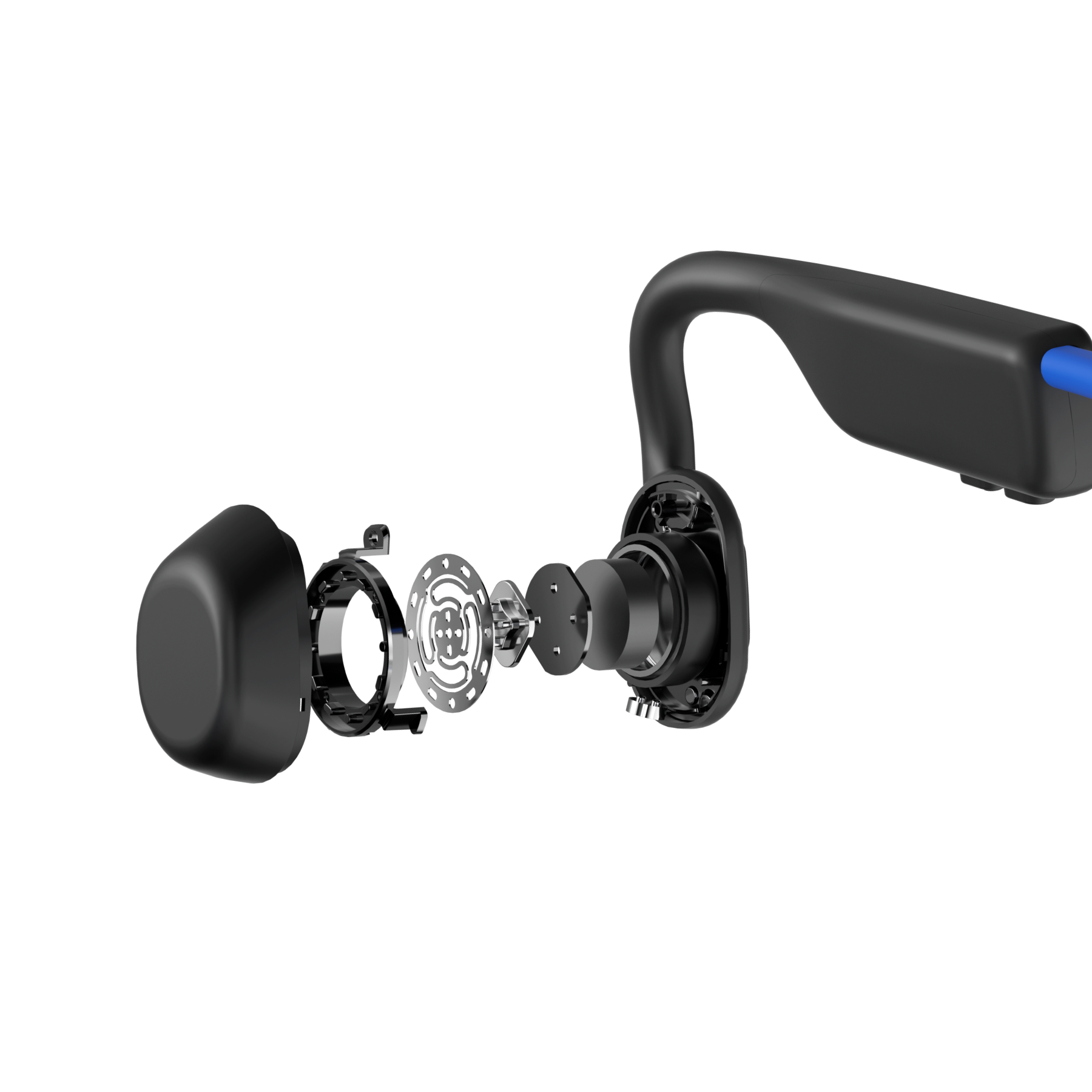 SHOKZ Open Move Bone Conduction Headphones - Blue