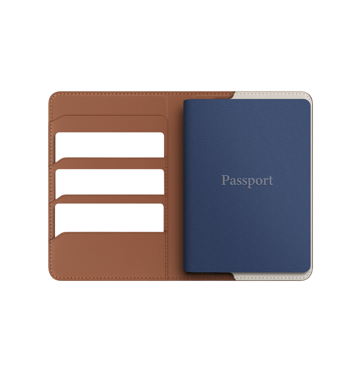 Uniq Belmont Find My Vegan Leather Passport Holder
