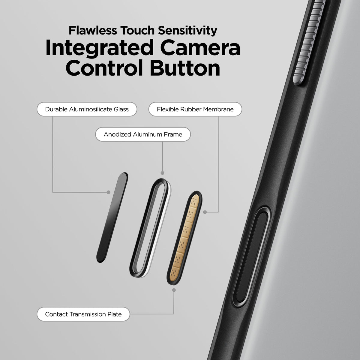 Nomad Modern Case for iPhone 17 Pro - Lunar Gray