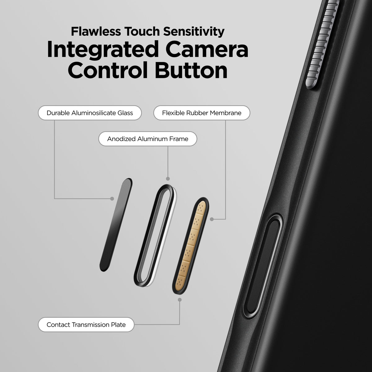 Nomad Modern Case for iPhone 17 Pro - Vulcan Black