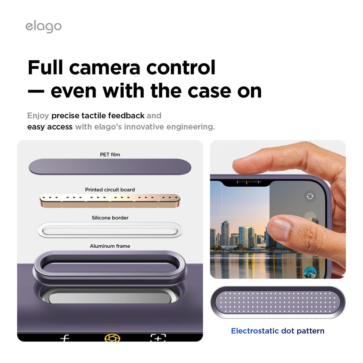 Elago Mag Silicone Case for iPhone 17 Pro / iPhone 18 Pro - Deep Lavender