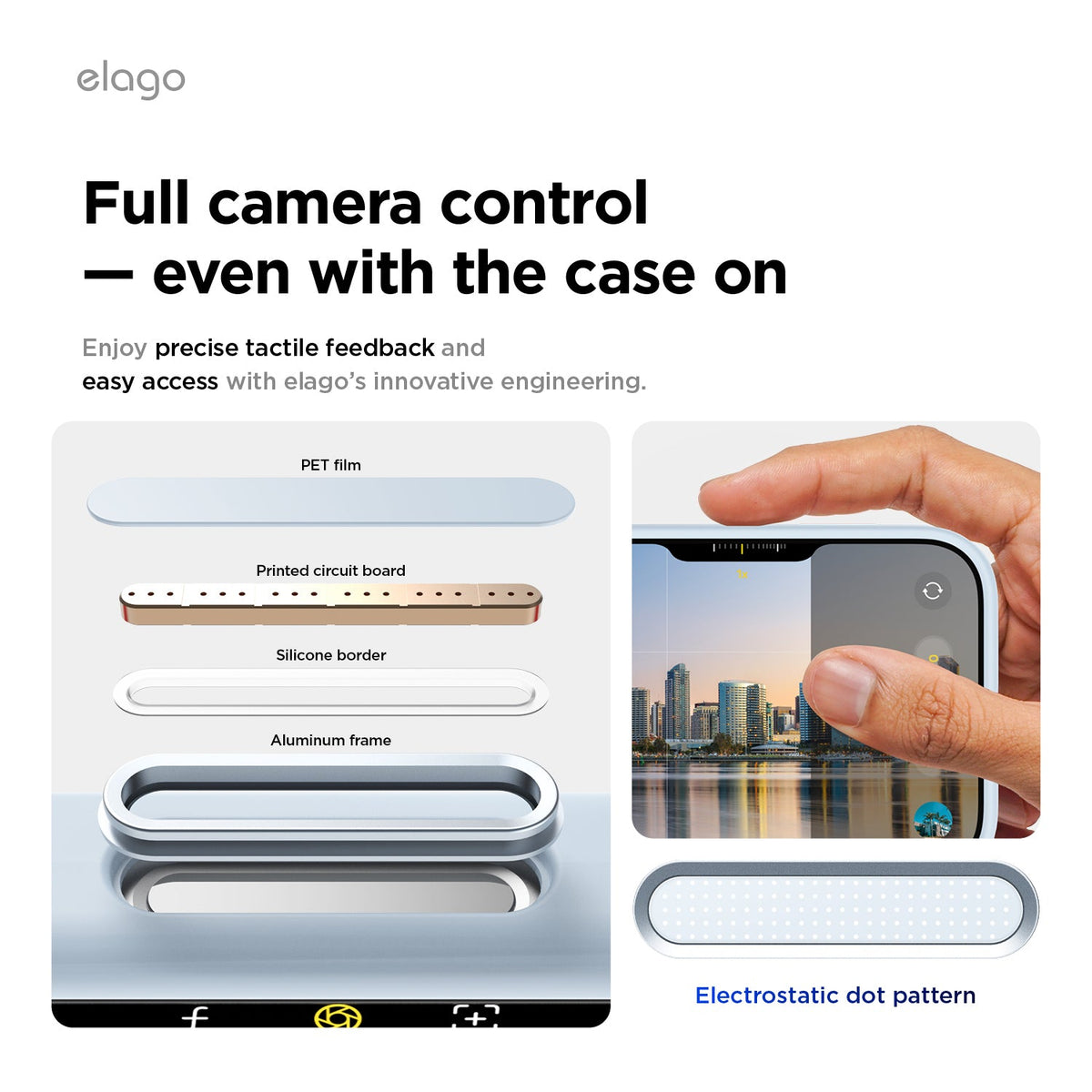 Elago Mag Silicone Case for iPhone 17 Pro / iPhone 18 Pro - Light Blue