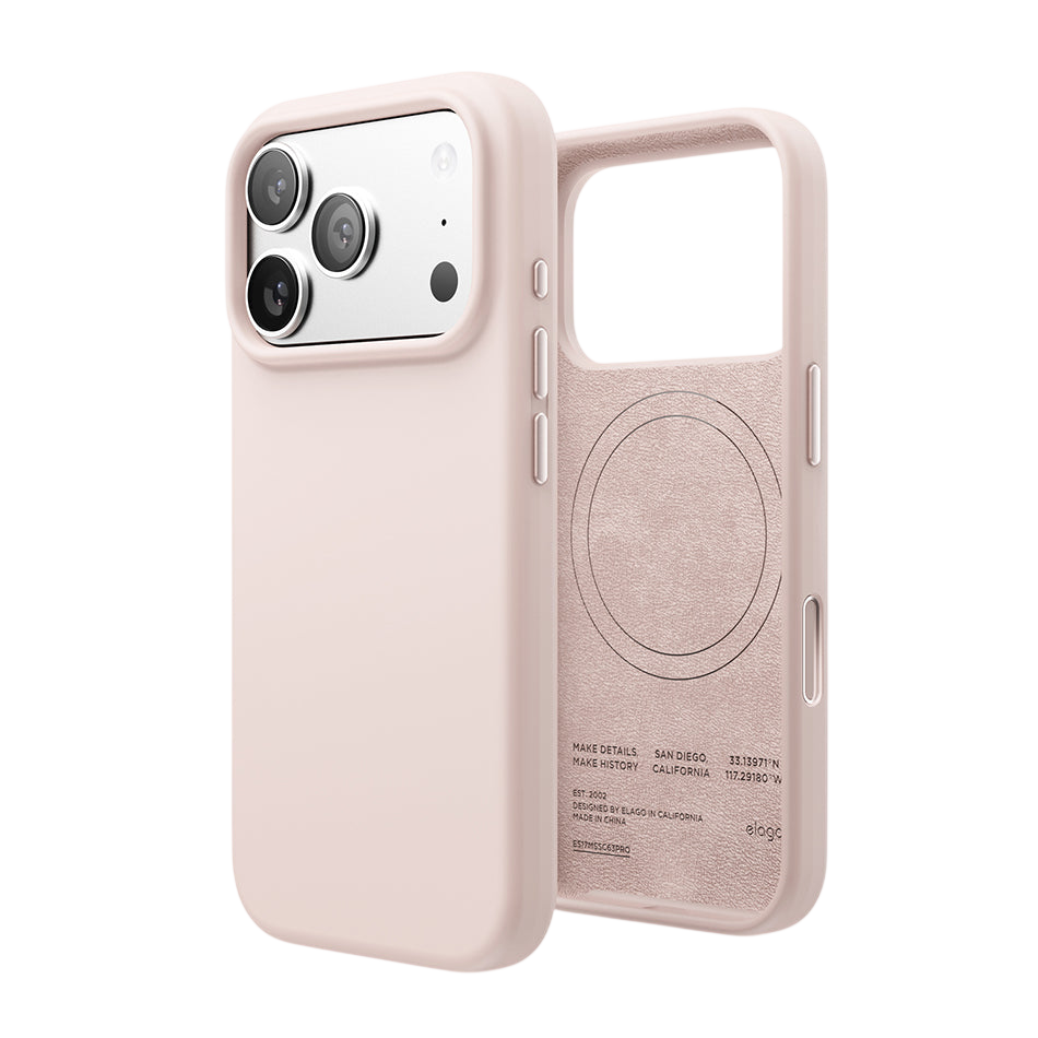 Elago Mag Silicone Case for iPhone 17 Pro / iPhone 18 Pro - Lovely Pink #color_lovely-pink