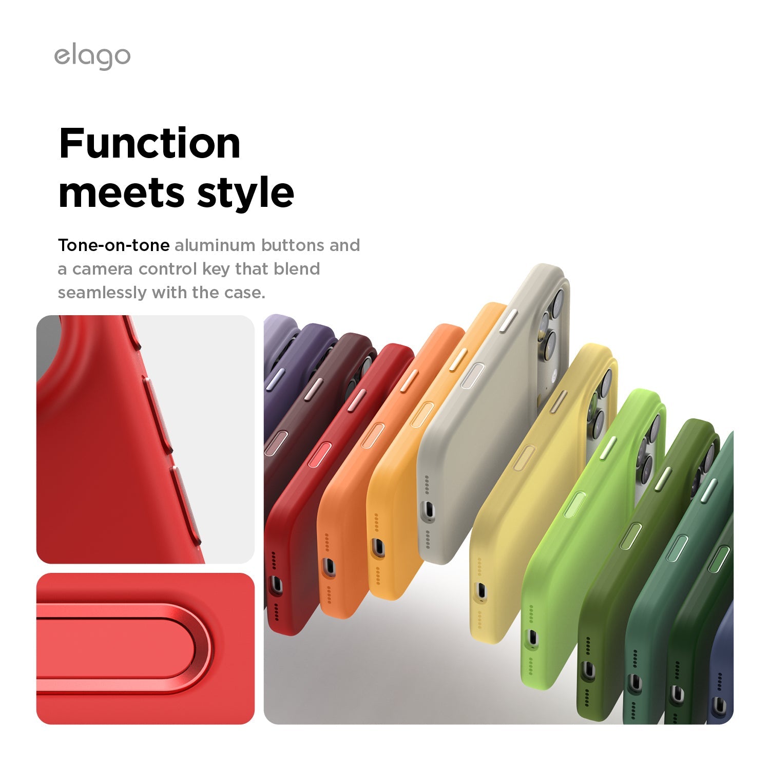 Elago Mag Silicone Case for iPhone 17 Pro / iPhone 18 Pro - Red