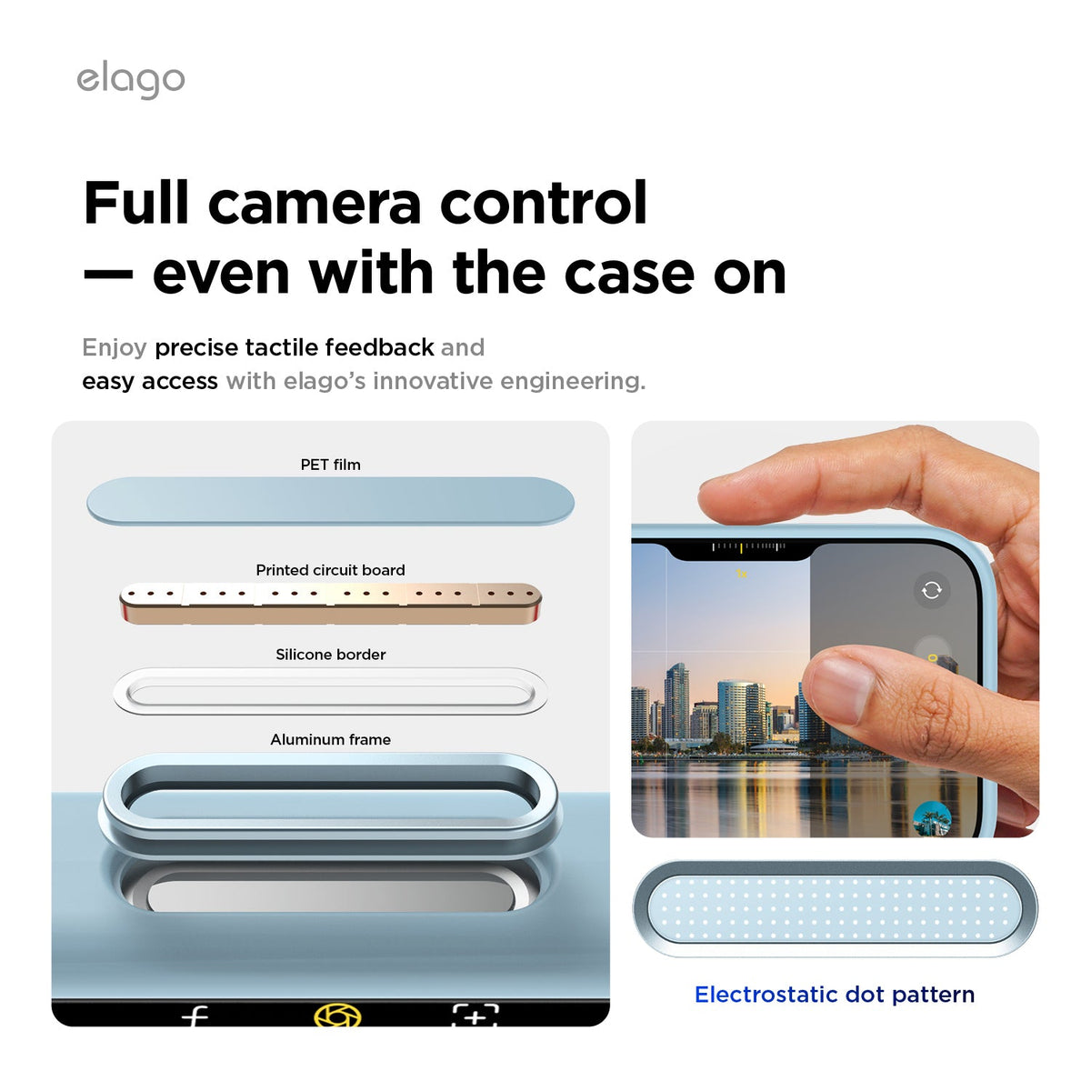 Elago Mag Silicone Case for iPhone 17 Pro / iPhone 18 Pro - Sky Blue