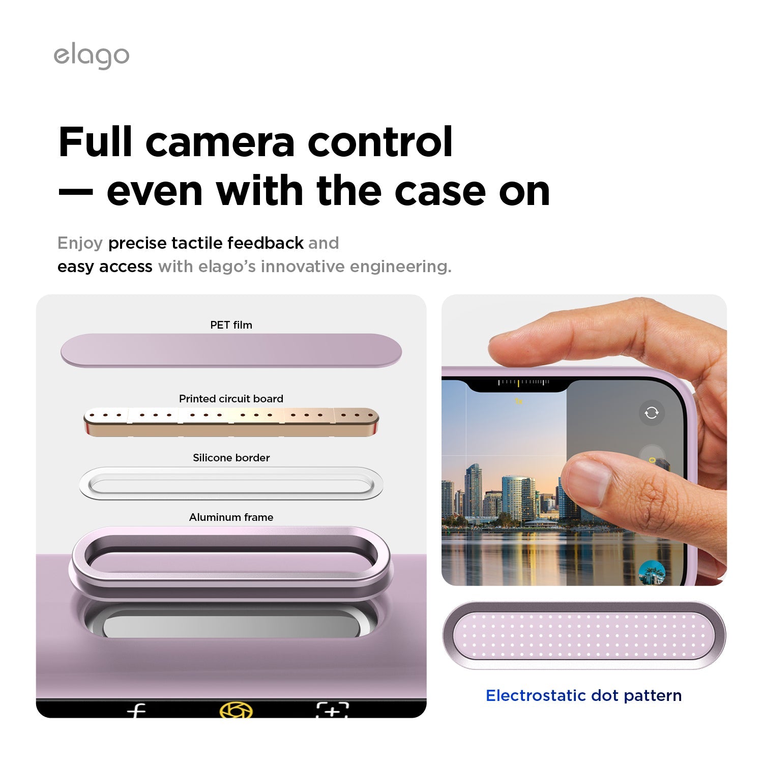 Elago Mag Silicone Case for iPhone 17 Pro / iPhone 18 Pro - Soft Purple