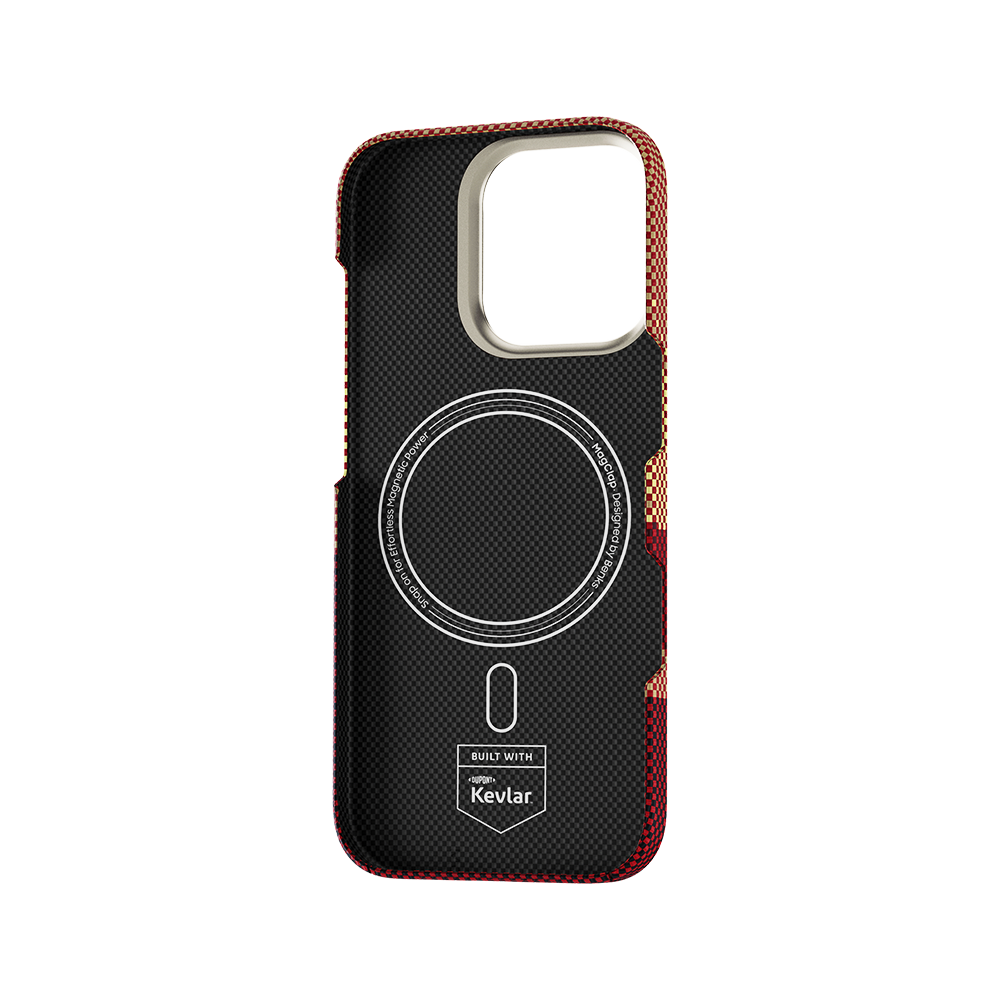 Benks GoldenTide ArmorAir Case built with Kevlar® for iPhone 16 Pro