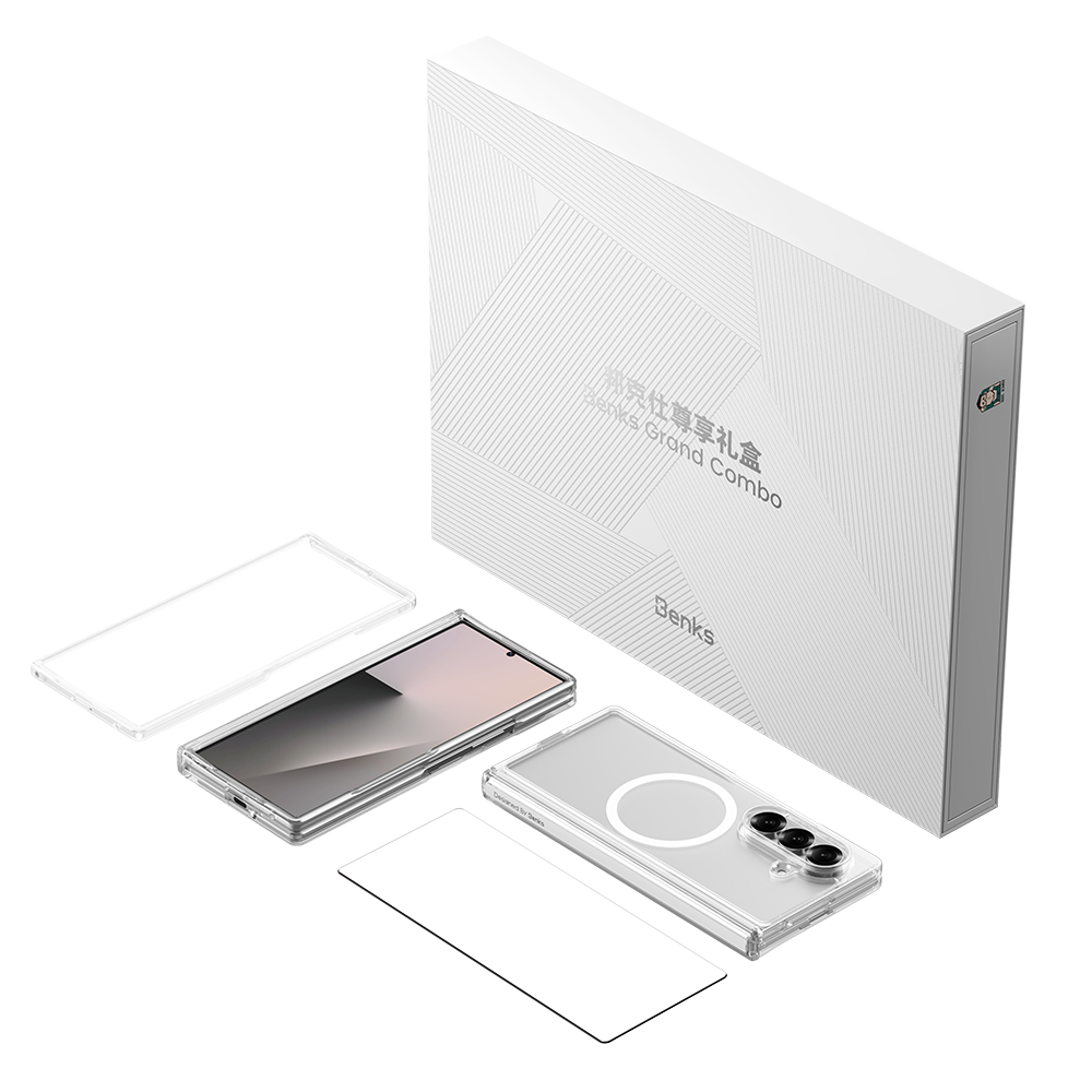 جراب Benks Grand Combo Crystal Case for Samsung Galaxy Z Fold 7