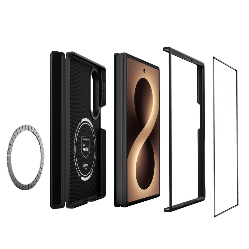 Benks ArmorGrid Pro Grand Combo built with Kevlar® for Samsung Galaxy Z Fold 8 / Z Fold 8 Ultra