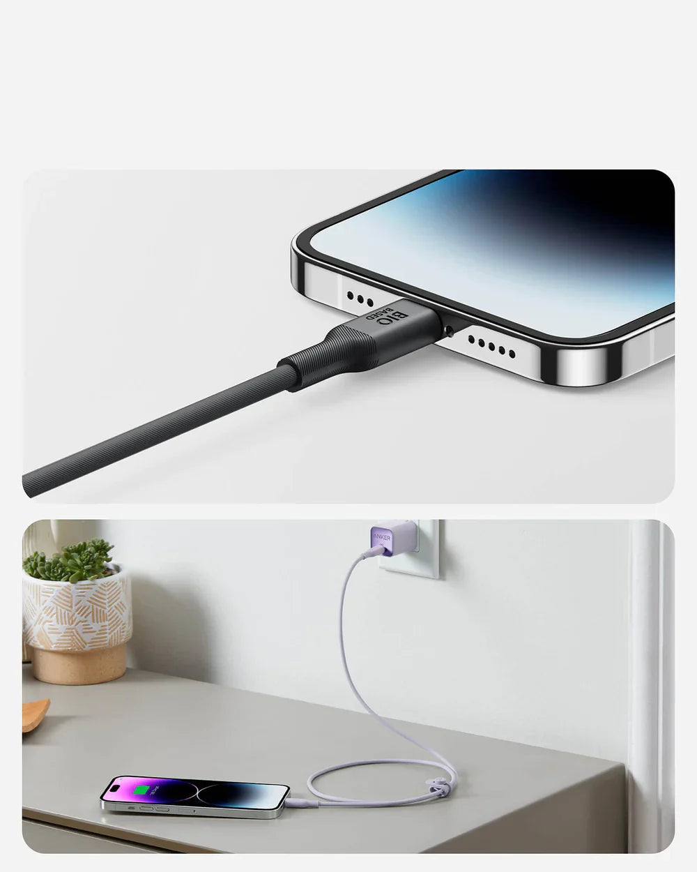 كابل أنكر 544 USB-C إلى USB-C (مستند إلى البيو 6 أقدام / 1.8 متر)