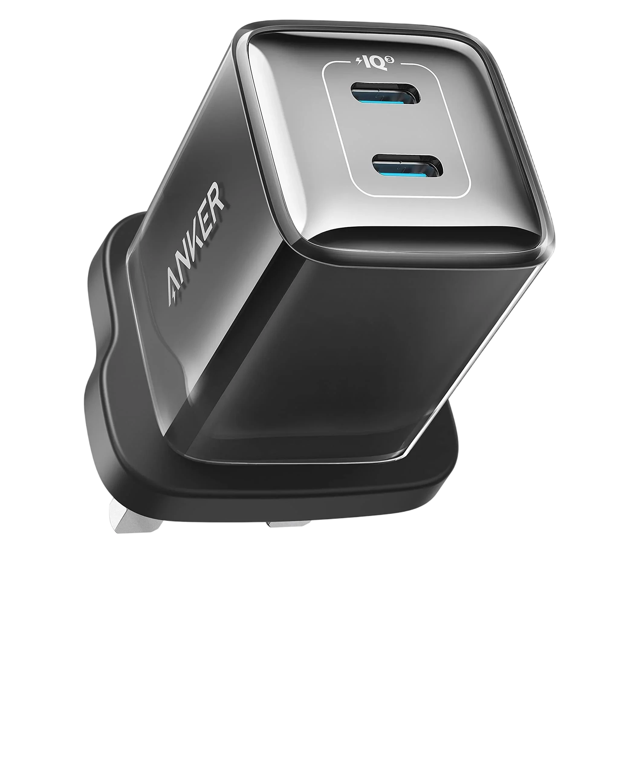 شاحن أنكر 521 (نانو برو) 40 واط منفذي USB-C مزدوجين