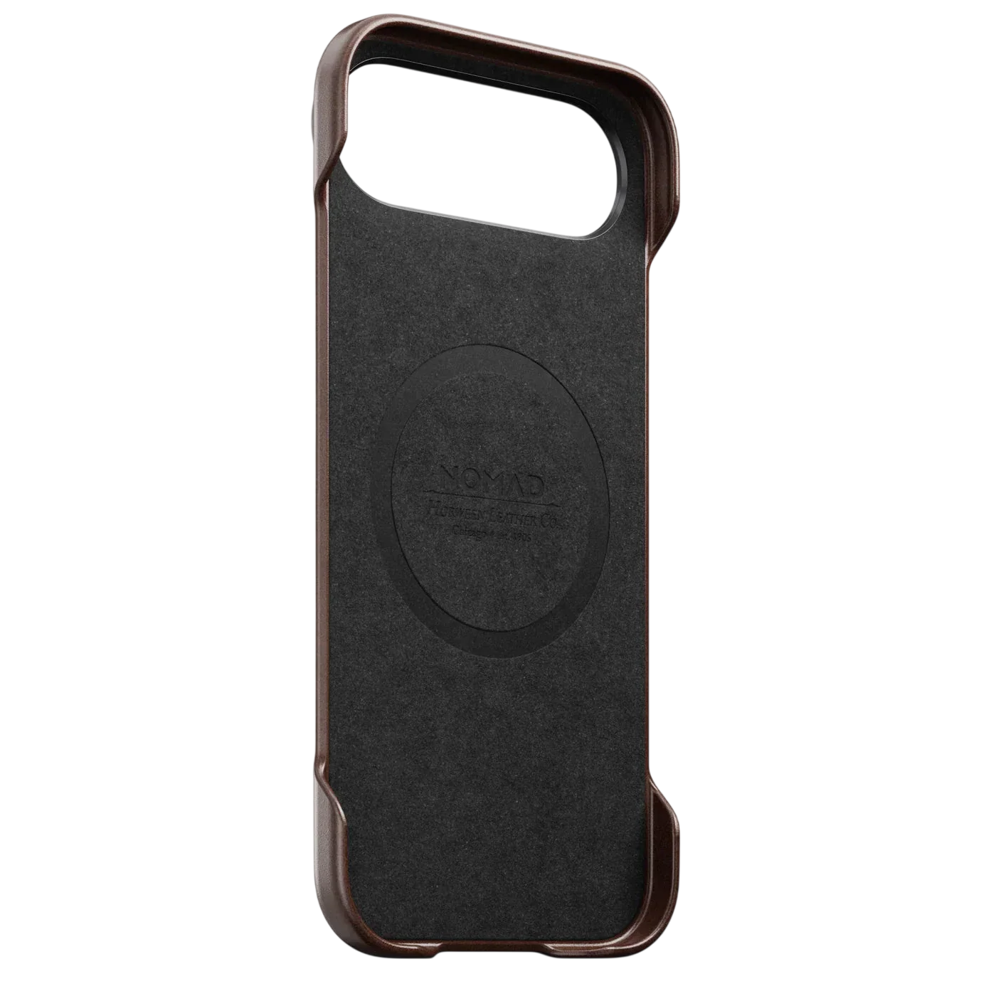 Nomad Traditional Leather Case for iPhone Air (Horween Leather) - Rustic Brown #color_rustic-brown