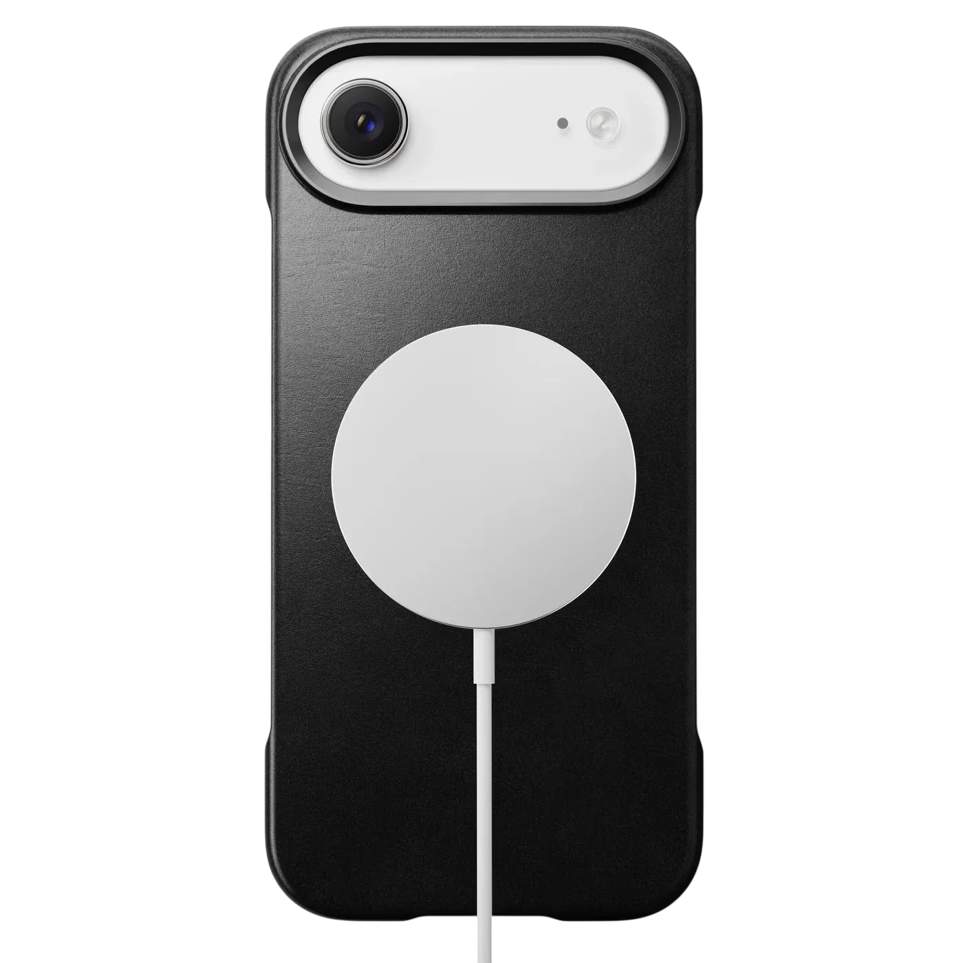 Nomad Traditional Leather Case for iPhone Air (Horween Leather) - Black #color_black