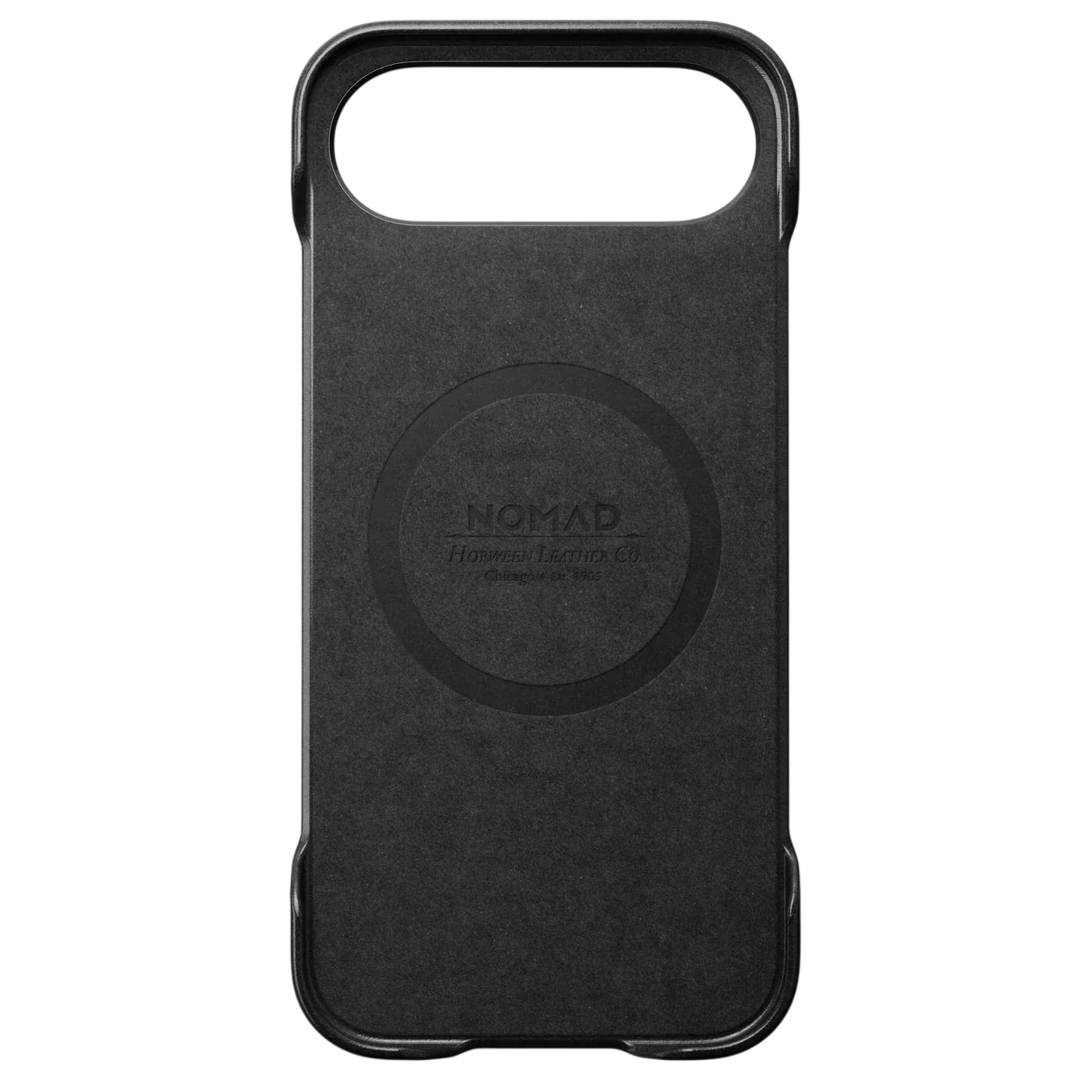 Nomad Traditional Leather Case for iPhone Air (Horween Leather) - Black #color_black