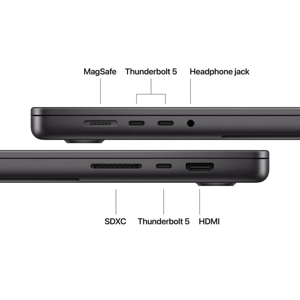 Apple MacBook Pro 14-inch M5 Pro / M5 Max (2026) - English Keyboard - Space Black