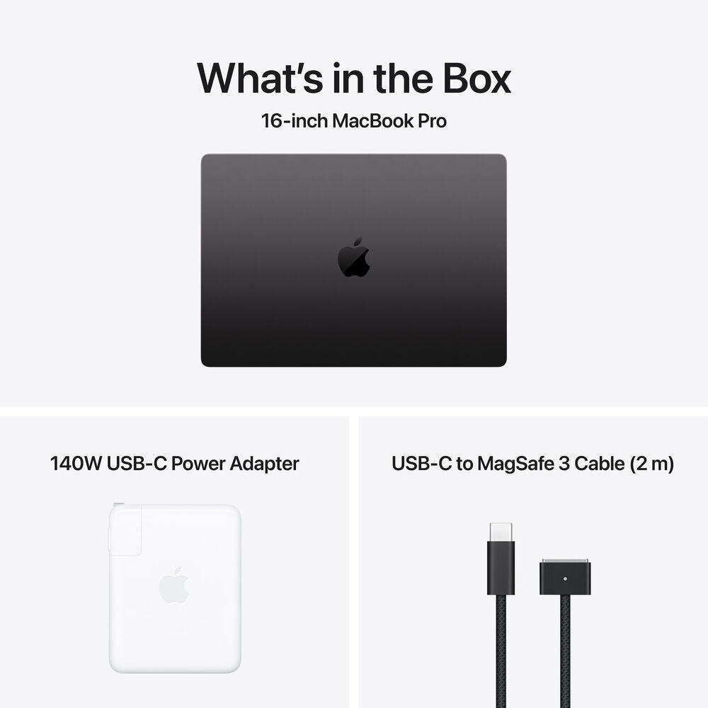 Apple MacBook Pro 16-inch M5 Pro / M5 Max (2026) - English Keyboard - Space Black #color_space-black