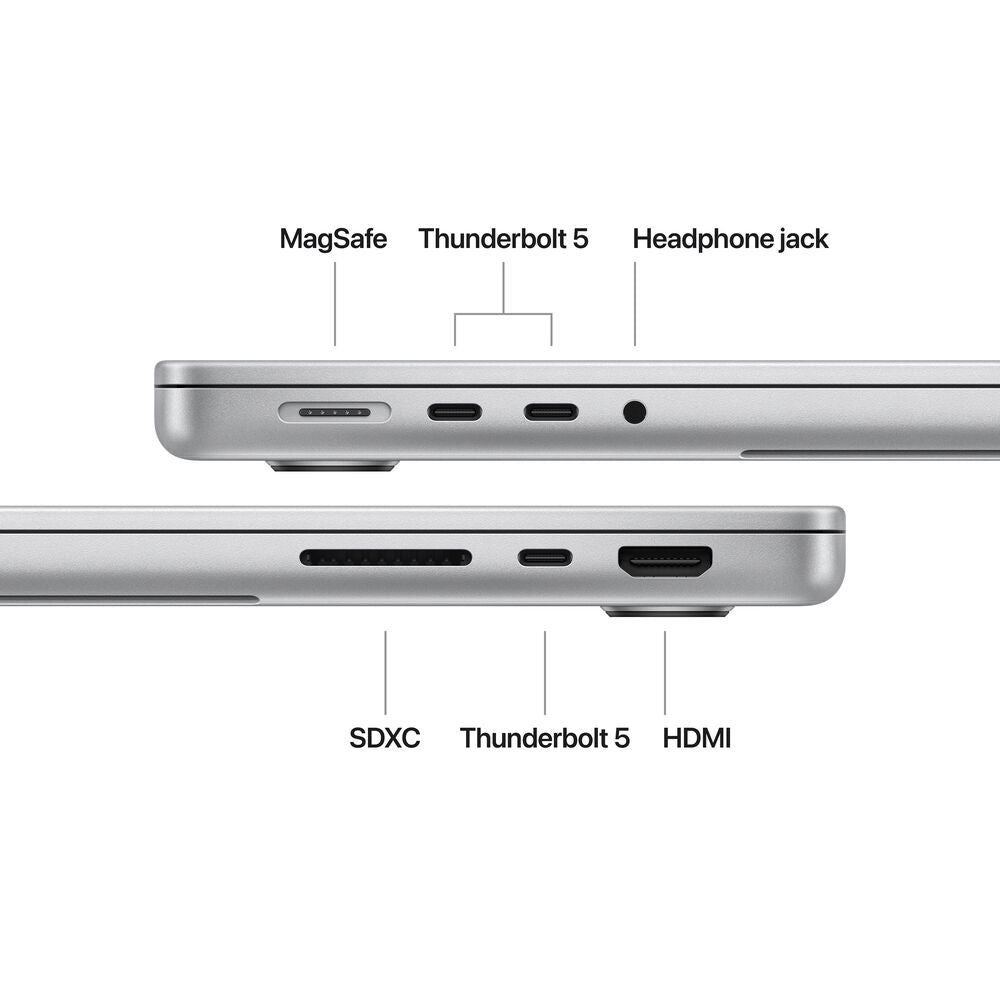 Apple MacBook Pro 14-inch M5 Pro / M5 Max (2026) - English Keyboard - Silver