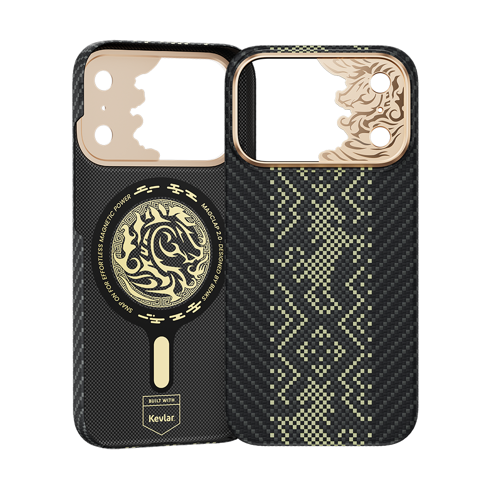 Benks Knight Air C1 Case built with Kevlar® for iPhone 18 Pro Max - Black
