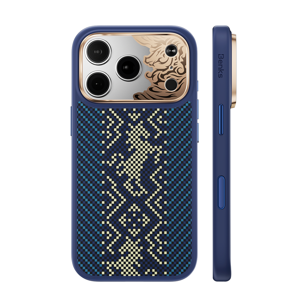 Benks Knight Pro Case built with Kevlar® for iPhone 18 Pro Max - Blue