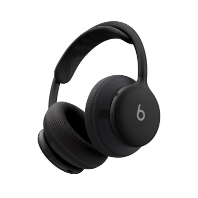 Beats 360 headphones in Black with Black Performance Knit cushions #color_black-with-black-performance-knit-cushions