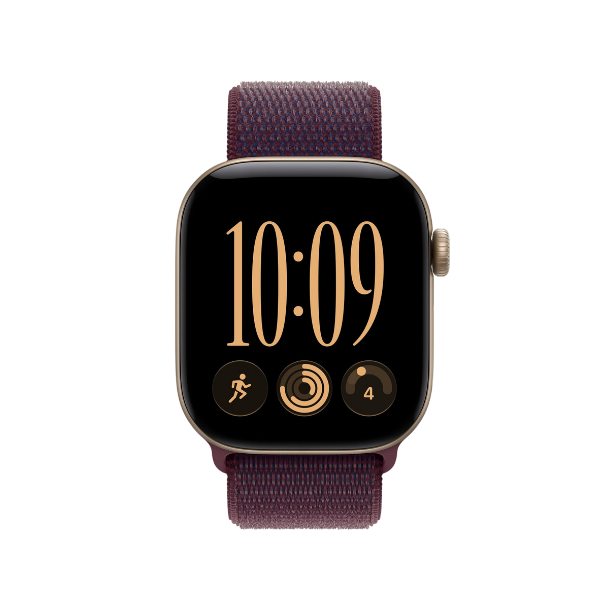 Apple Watch Sport Loop - Burgundy - alternate view 2 #color_burgundy