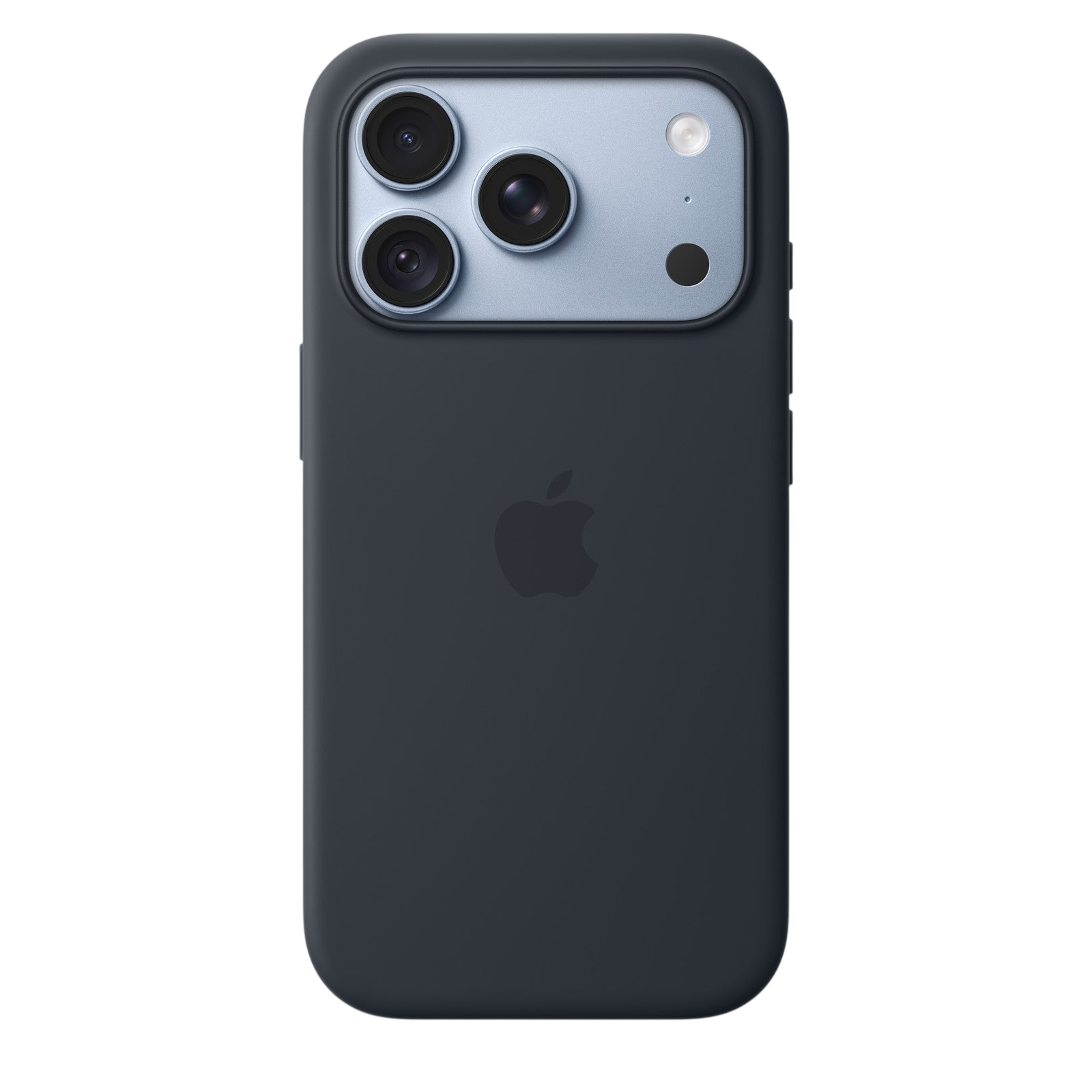 Apple iPhone 18 Pro Silicone Case with MagSafe in Navy Blue