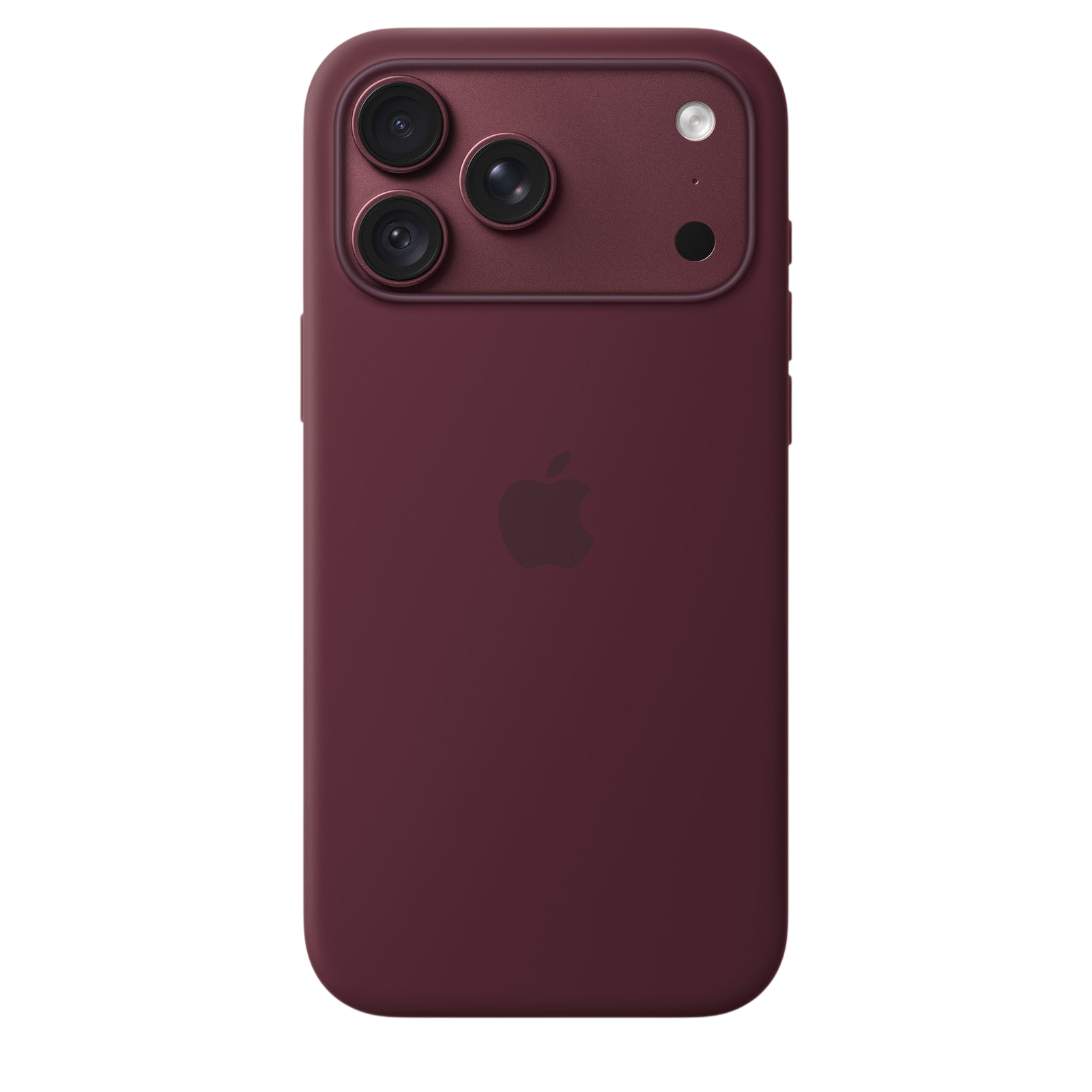 Apple iPhone 18 Pro Max Silicone Case with MagSafe in Burgundy