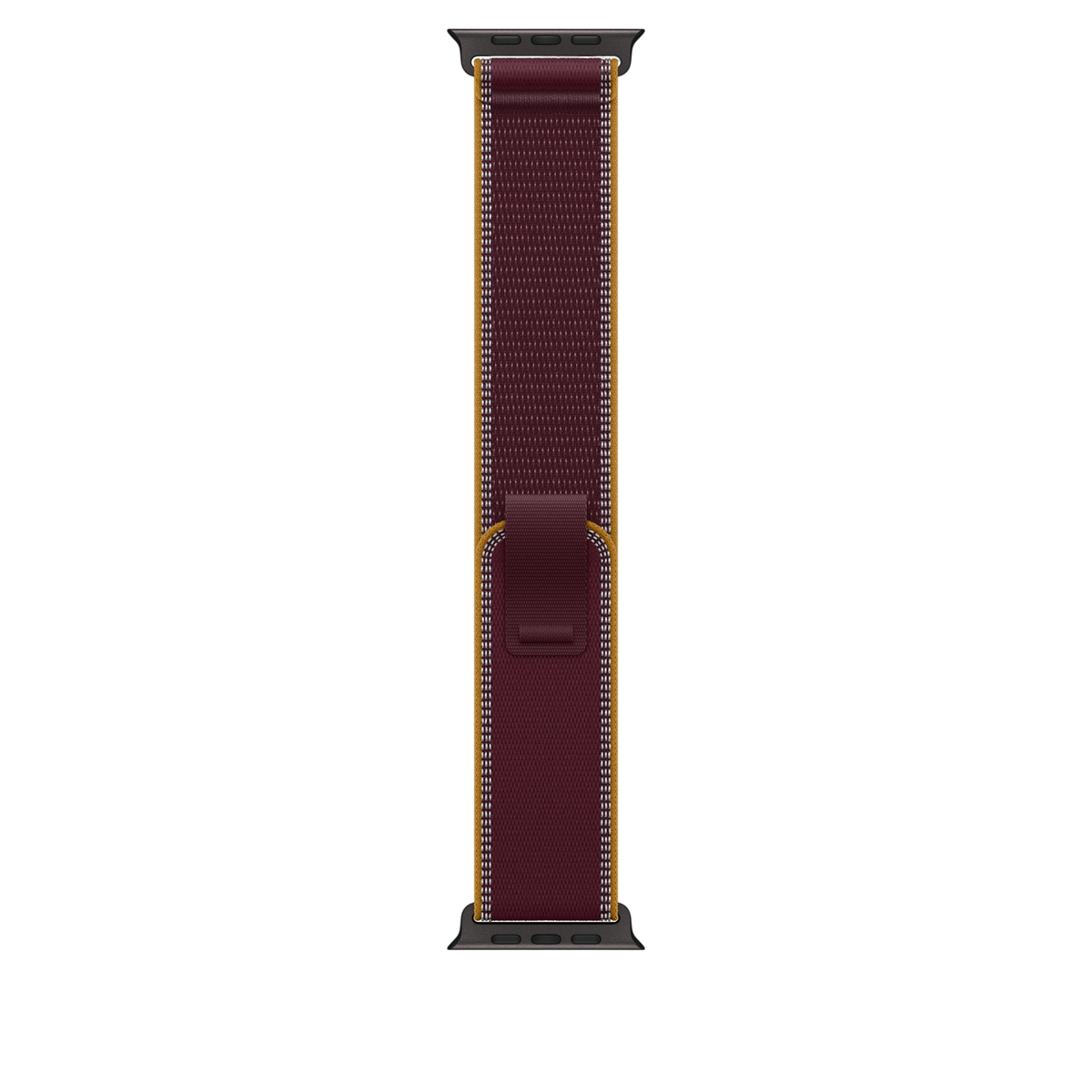 Apple Watch Ultra Trail Loop (49mm) - Burgundy (Black Titanium) #color_burgundy