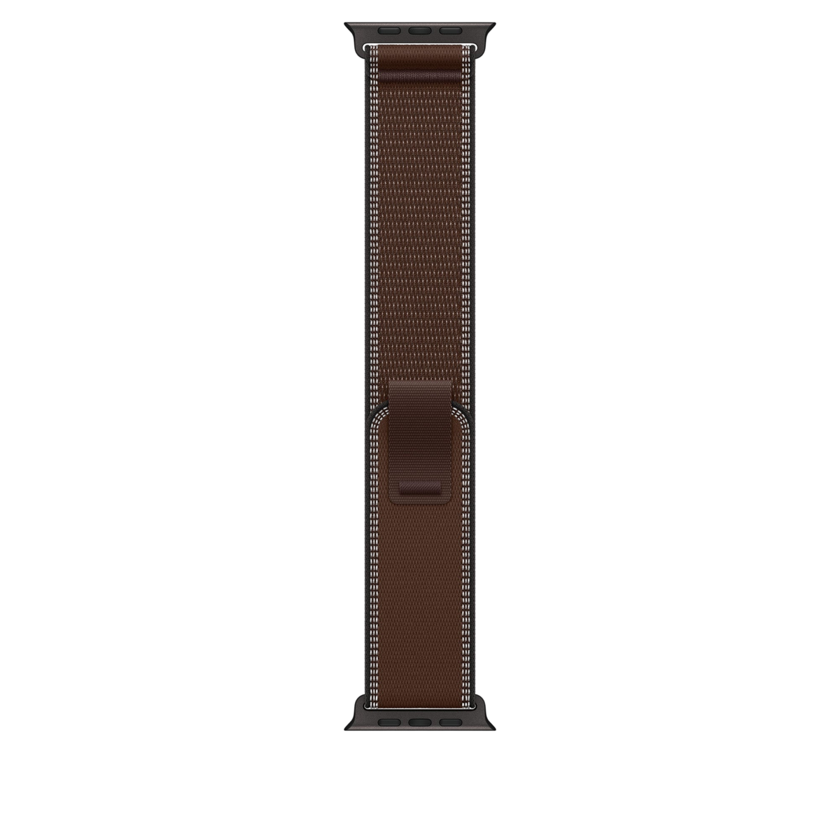 Apple Watch Ultra Trail Loop (49mm) - Dark Umber (Black Titanium) #color_dark-umber