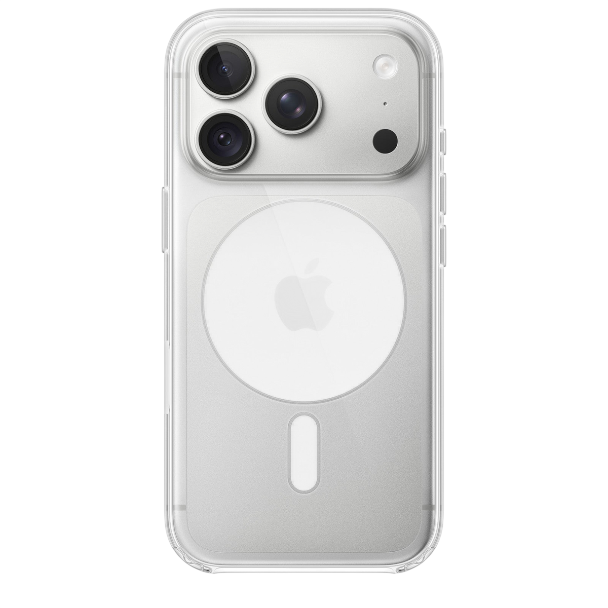 Apple iPhone 18 Pro Clear Case with MagSafe, side view