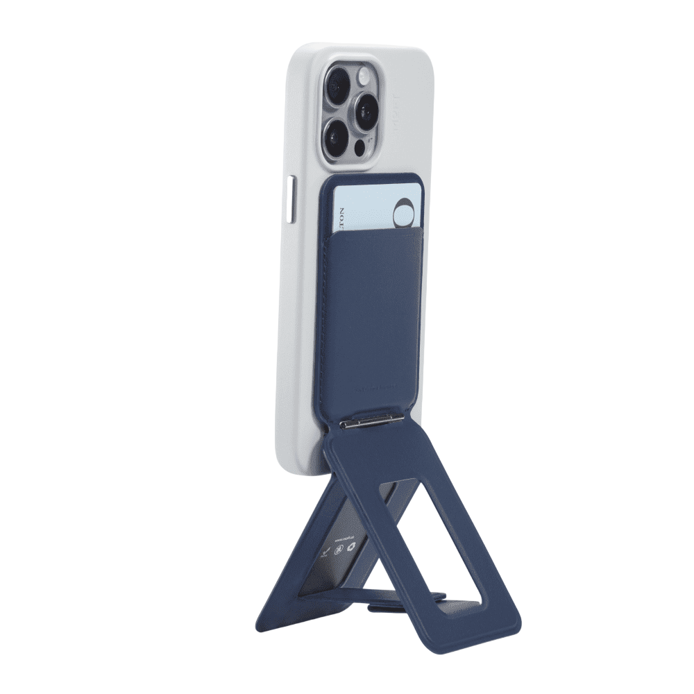 Moft Snap Phone Tripod Wallet MOVAS™ - MagSafe Compatible - Navy Blue #color_navy-blue