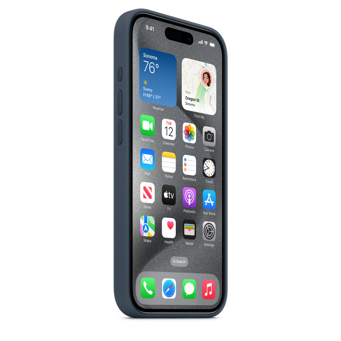 Apple iPhone 15 Pro Max Silicone Case with MagSafe