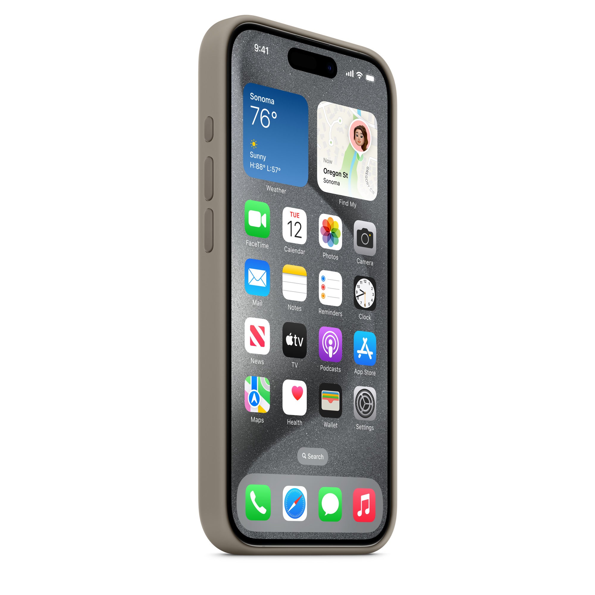 Apple iPhone 15 Pro Max Silicone Case with MagSafe