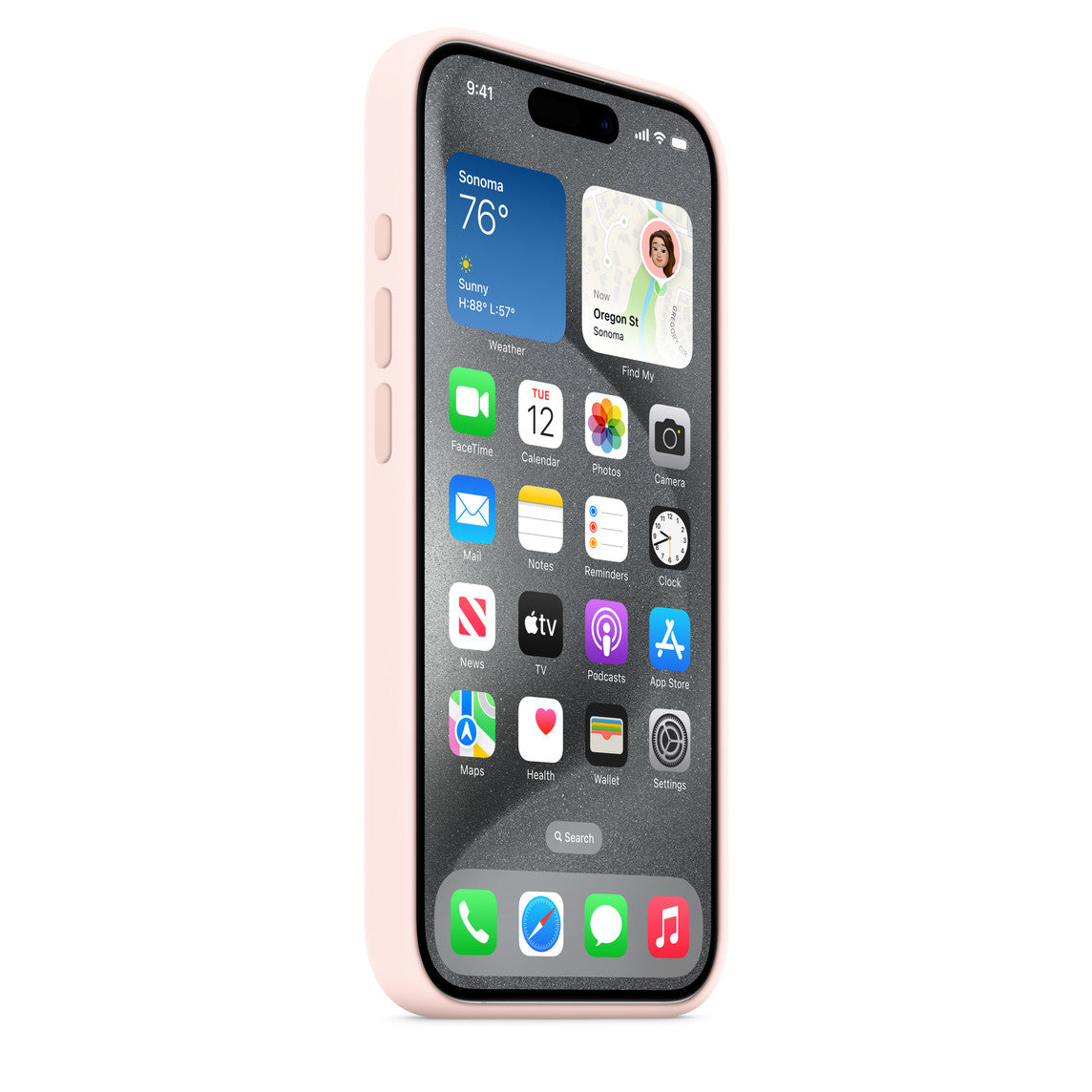 Apple iPhone 15 Pro Max Silicone Case with MagSafe