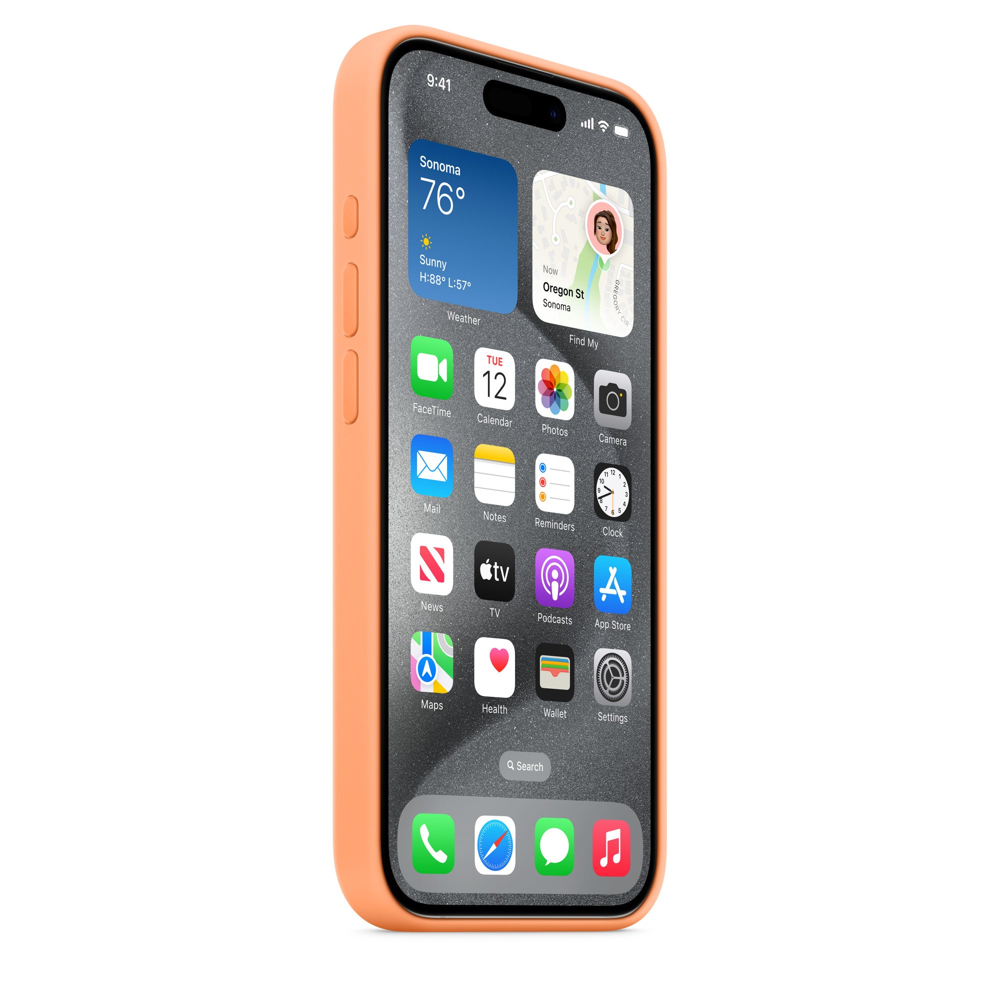 Apple iPhone 15 Pro Max Silicone Case with MagSafe