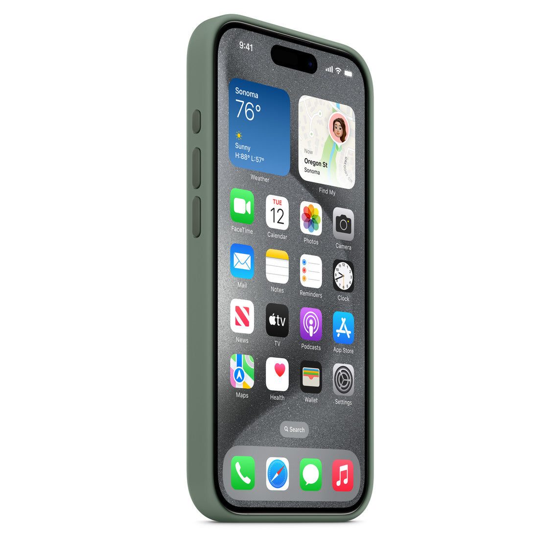 Apple iPhone 15 Pro Max Silicone Case with MagSafe