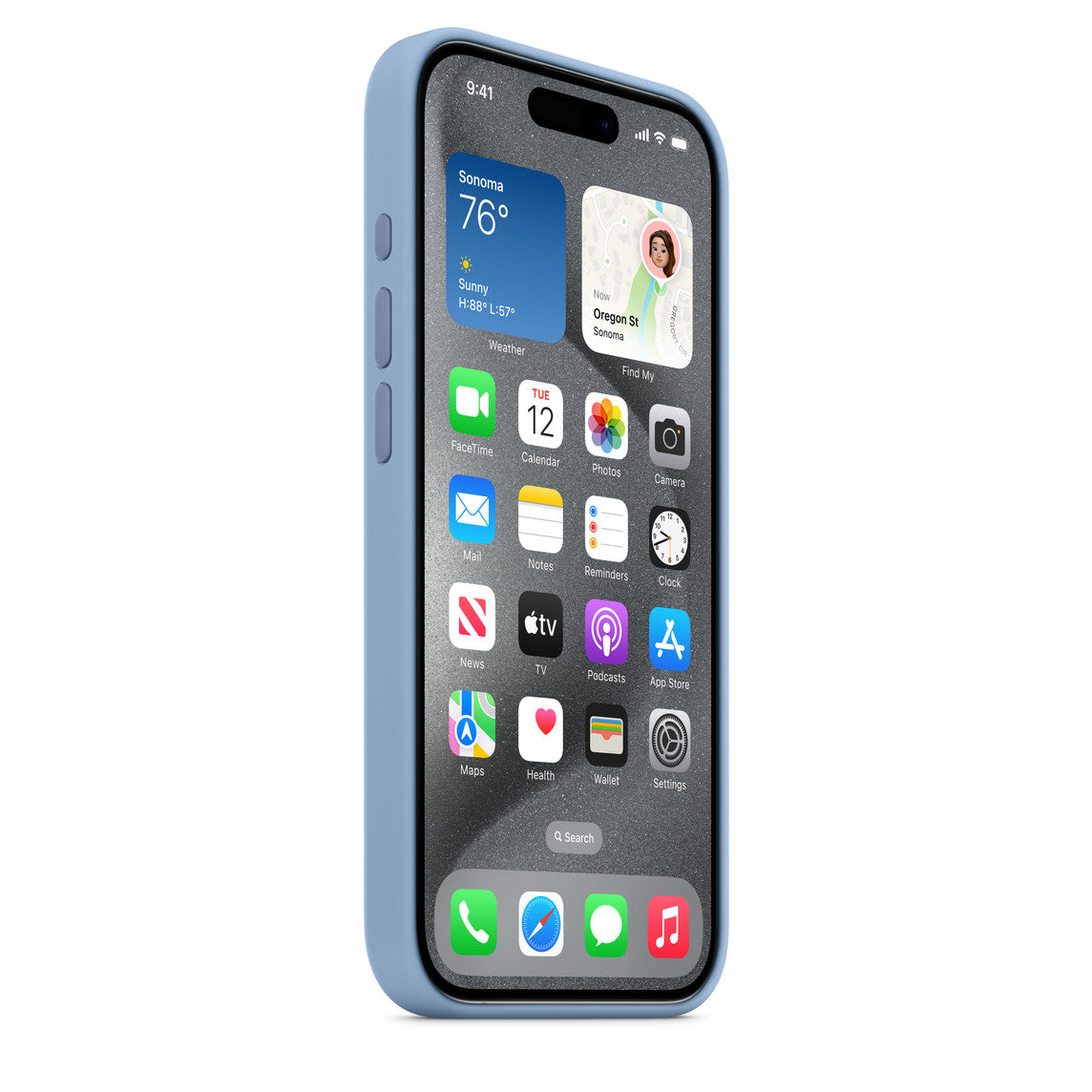 Apple iPhone 15 Pro Max Silicone Case with MagSafe