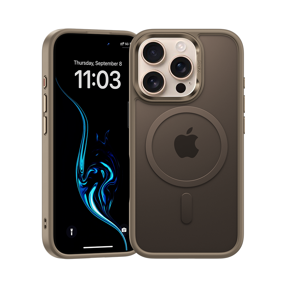 Benks Mist Phone Case for iPhone 16 Pro - Gold #color_gold