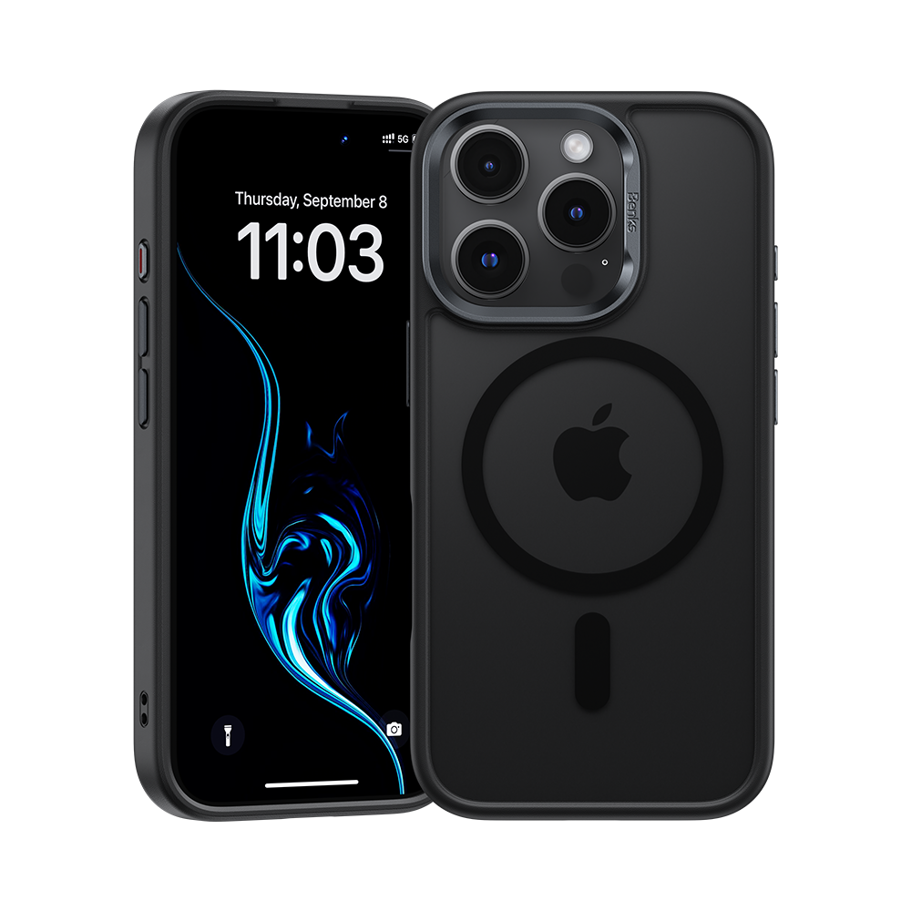 Benks Mist Phone Case for iPhone 16 Pro Max - Black #color_black