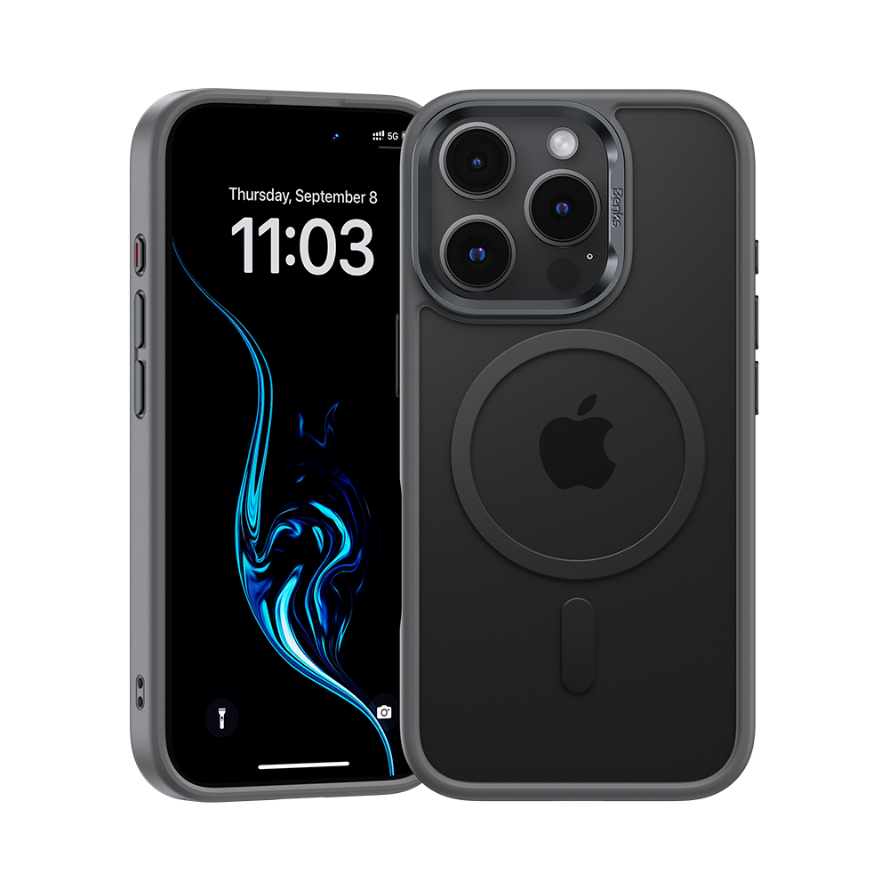 Benks Mist Phone Case for iPhone 16 Pro Max - Gray #color_gray