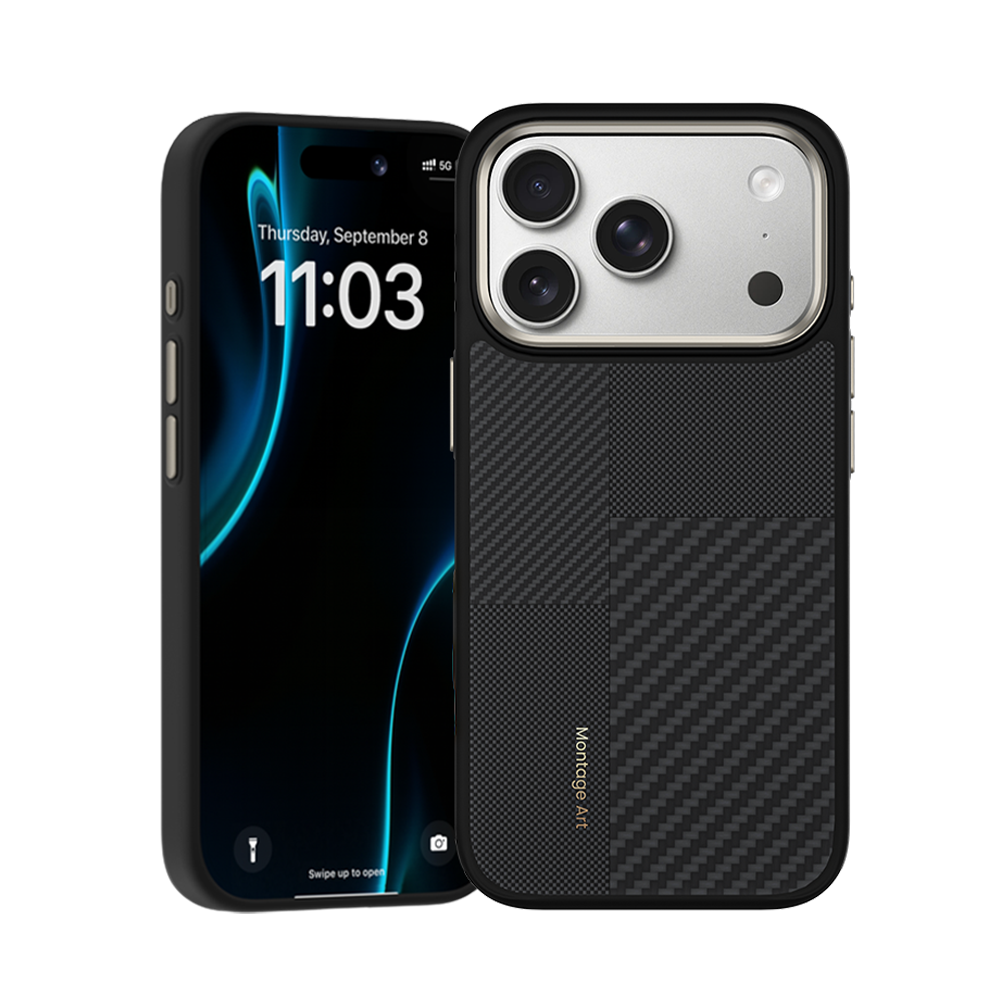 Benks Montage ArmorPro Case built with Kevlar® for iPhone 17 Pro / Pro Max / Air