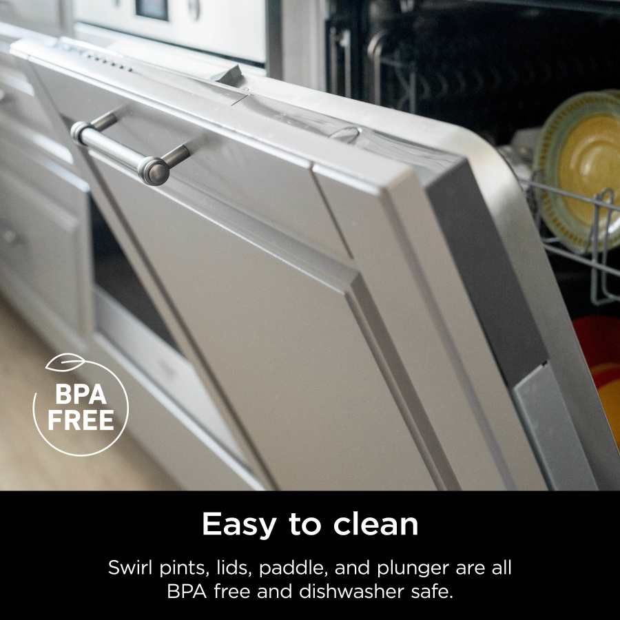 Ninja Swirl by CREAMi Soft Serve & Ice Cream Maker 13*1 - International Warranty