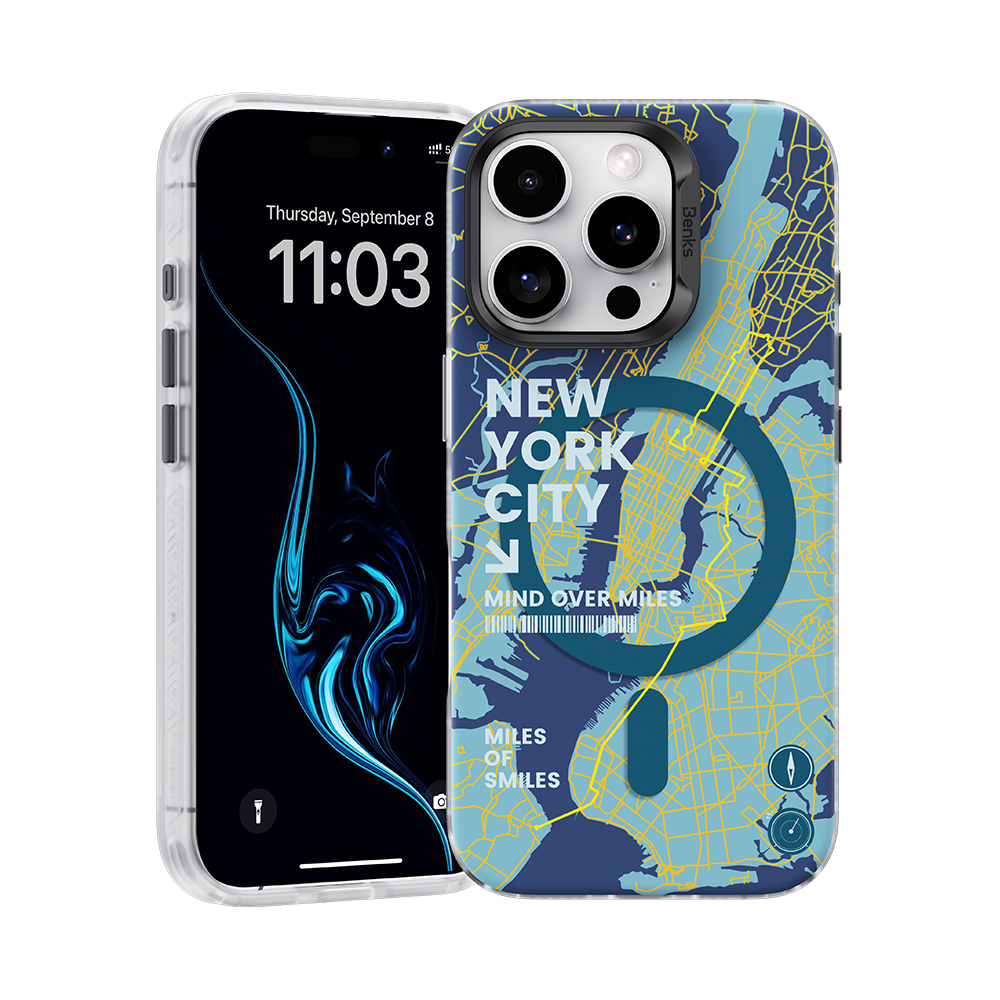جراب Benks New York Phone Case for iPhone 16 Pro Max